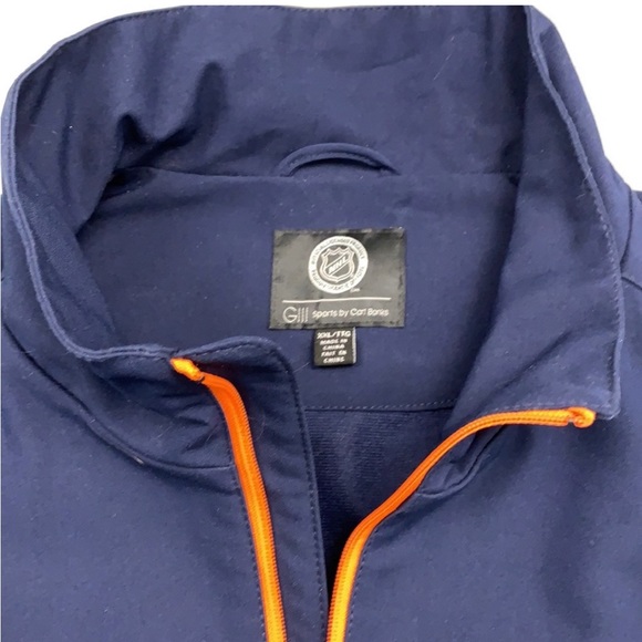 Brand New W/O Tags Oilers XXL Coaches Jacket - Picture 2 of 3